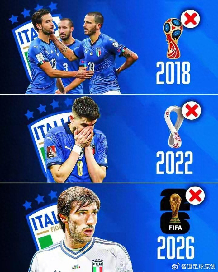 意甲假球成魔咒 意大利三连败世界杯引深思