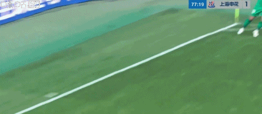 陈晋一任意球世界波助申花扳平国安，申花逆境